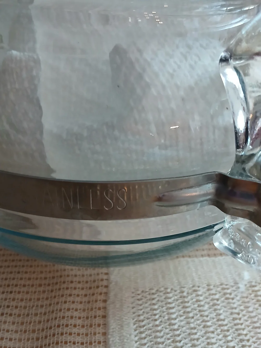 Vintage Pyrex Flameware Teapot Kettle  USA